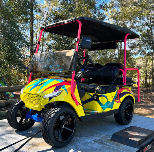 Book a Golf Cart with Doby Kustom Karts for your Best Vacation Ever