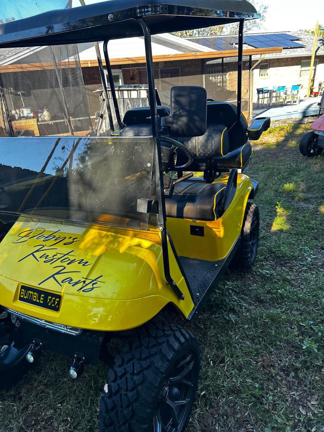 Are golf carts ONLY good for golf courses? NO!