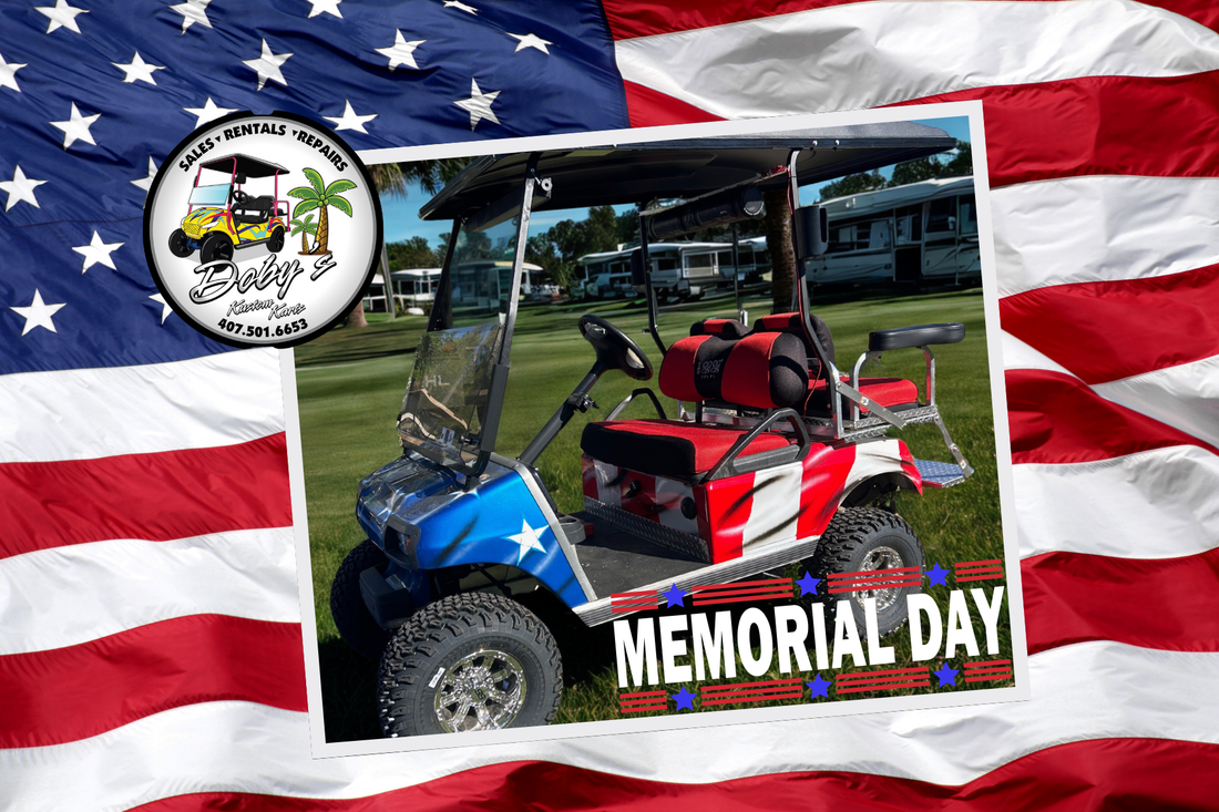 Honor Memorial Day Weekend with Doby’s Kustom Karts